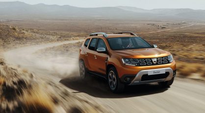 Dacia duster in Marrakech Mountain